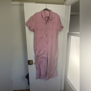 Pink Boilersuit Jumpsuit plus size